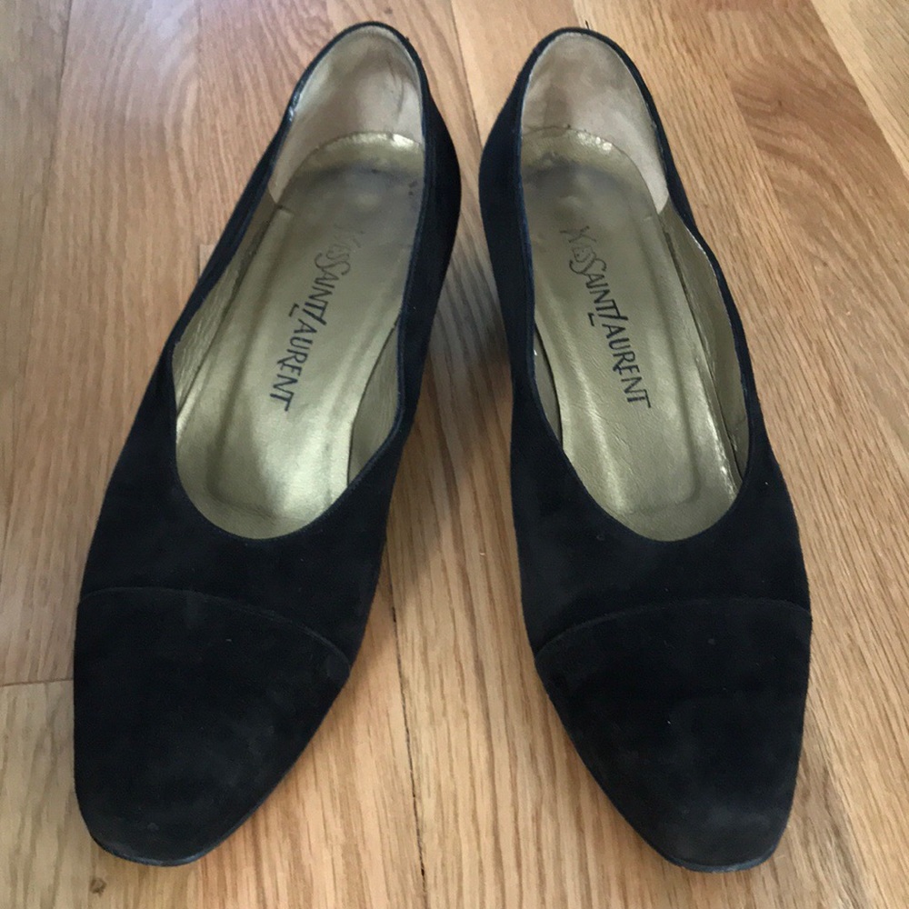 🔥SALE! Yves Saint Laurent suede shoes, size 8